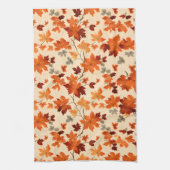 Linge De Cuisine Feuilles d'automne - Élégance automne douce (Vertical)