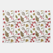 Linge De Cuisine Feuilles d'automne feuillage saint motif de la cou (Horizontal)
