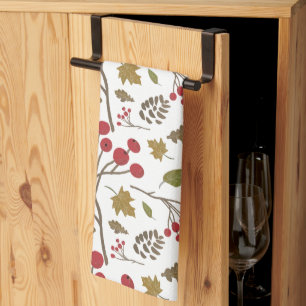 Linge De Cuisine Feuilles d'automne feuillage saint motif de la cou