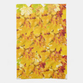 Linge De Cuisine Feuilles d'automne motif (Vertical)