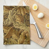 Linge De Cuisine Feuilles d'automne William Morris motif (Quart Plié)