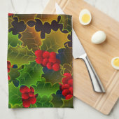 Linge De Cuisine Feuilles de baies vitrées brumeux foyer d'hiver ro (Quart Plié)