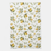 Linge De Cuisine Feuilles de citron - Fleurs (Vertical)