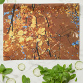 Linge De Cuisine Feuilles de l'érable d'automne (Plié)