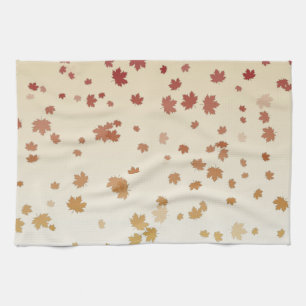 Linge De Cuisine Feuilles de l'érable de Thanksgiving