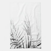 Linge De Cuisine Feuilles de palmier minimalisme esquisse (Vertical)