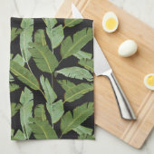 Linge De Cuisine Feuilles de palmiers (Quart Plié)