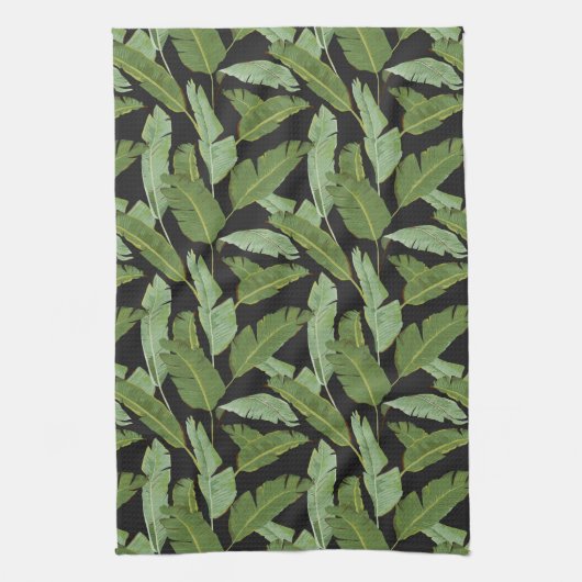 Linge De Cuisine Feuilles de palmiers (Vertical)