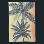 Linge De Cuisine Feuilles de palmiers tropicaux<br><div class="desc">Palm Tropical Feuille Artiste : Grace Popp</div>