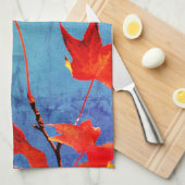 Linge De Cuisine Feuilles d'érable (Quart Plié)