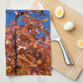 Linge De Cuisine Feuilles d'érable (Quart Plié)