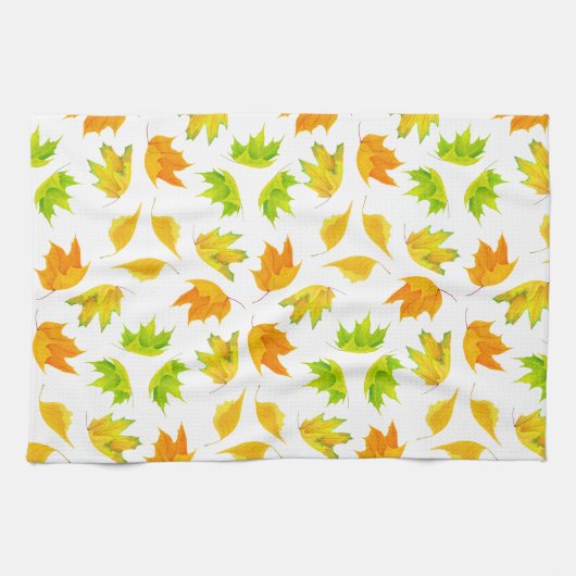 Linge De Cuisine Feuilles d'érable (Horizontal)
