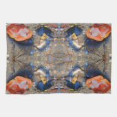 Linge De Cuisine Feuilles et coquilles de mer Motif II (Horizontal)