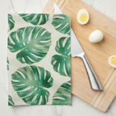 Linge De Cuisine Feuilles Monstera (Quart Plié)