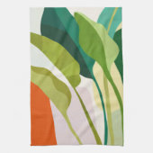 Linge De Cuisine Feuilles tropicaux (Vertical)