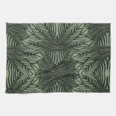 Linge De Cuisine Feuilles tropicaux (Horizontal)