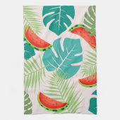 Linge De Cuisine Feuilles tropicaux et pastèques (Vertical)