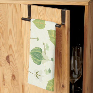 Linge De Cuisine Feuilles verts