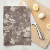 Linge De Cuisine FEUILLES vintages (Quart Plié)