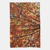 Linge De Cuisine Feux d'artifice d'automne (Vertical)