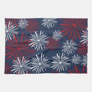 Linge De Cuisine Feux d'artifice de patriote