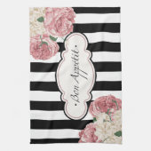 Linge De Cuisine Fève Appetit, pays français (Vertical)