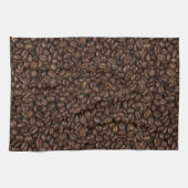 Linge De Cuisine Fèves de café (Horizontal)
