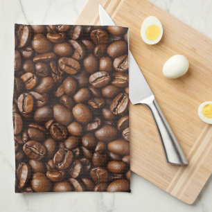 Linge De Cuisine Fèves de café grillées
