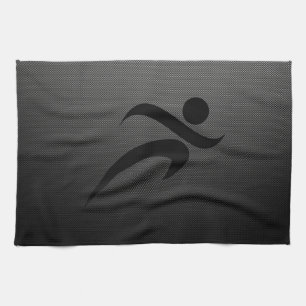 Linge De Cuisine Fibre de carbone de Faux ; Fonctionnement