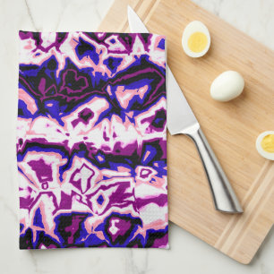Linge De Cuisine Fidèle Bohème Rétro Marbré Rayures Fierté Genderfl