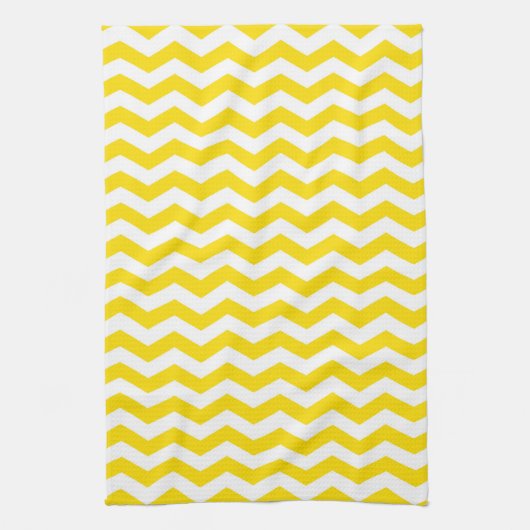 Linge De Cuisine Fidji Sunrise Wave Chevron (Vertical)