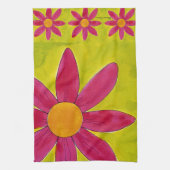 Linge De Cuisine Field of Daisies - American MoJo Kitchen Towel (Vertical)