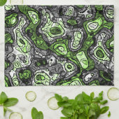 Linge De Cuisine Fier trippy grunge funky abstrait agender Pride (Plié)