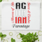 Linge De Cuisine Fière 2B du parent trinbagonien (Plié)