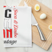 Linge De Cuisine Fière 2B du parent trinbagonien (Quart Plié)