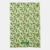 Linge De Cuisine Fiesta Fun Green Chili Motif (Vertical)
