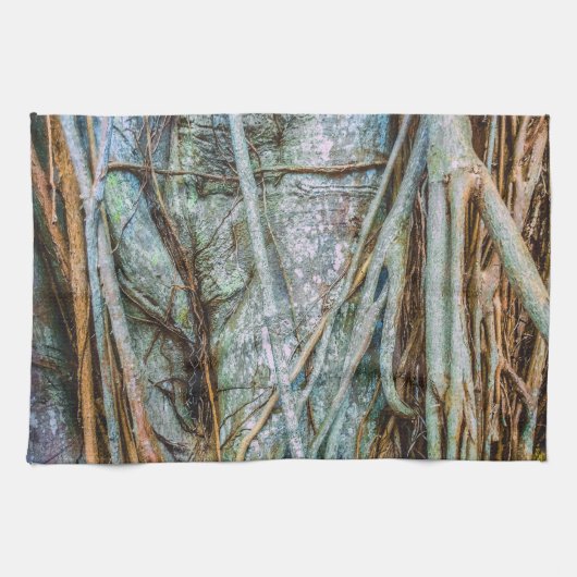 Linge De Cuisine Fig étrangleur Abstrait (Horizontal)