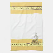 Linge De Cuisine Figdewdrop Relax Cup Gold Acorn Kitchen Towel (Vertical)