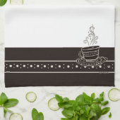 Linge De Cuisine Figdewdrop RelaxCup Black Blinky Bat Kitchen Towel (Plié)