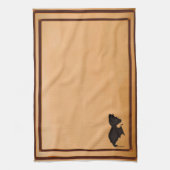 Linge De Cuisine figdewdrops Blinky the Bat kitchen towel (Vertical)