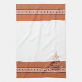 Linge De Cuisine figdewdrops Orange Relax Cup kitchen towel (Vertical)