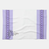 Linge De Cuisine figdewdrops Violet Purple Relax Cup kitchen towel (Horizontal)