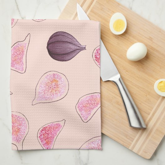 Linge De Cuisine Figes (Quart Plié)