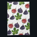 Linge De Cuisine Figes d'automne peinture aquarelle<br><div class="desc">Décorez votre cuisine avec cette serviette de plat aux figues amusantes. Fait un grand ménage ou un cadeau mariage! Vous pouvez toujours ajouter votre propre texte. Faites-moi savoir si vous voulez quelque chose fait sur mesure. Si vous l'achetez, merci ! N'oubliez pas de partager une photo sur Instagram de celui-ci...</div>
