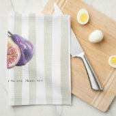 Linge De Cuisine Figs - Quran Verse (Quart Plié)