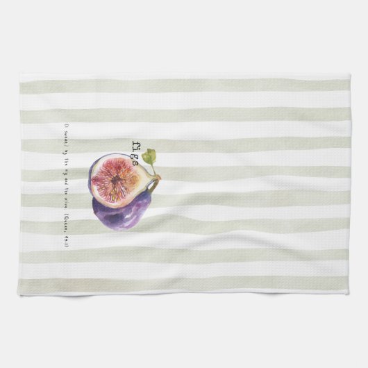 Linge De Cuisine Figs - Quran Verse (Horizontal)