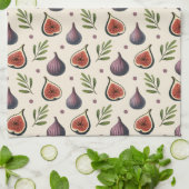 Linge De Cuisine Figues- feuilles (Plié)