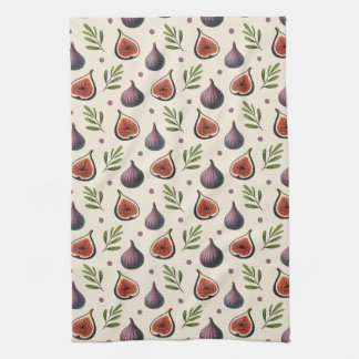 Linge De Cuisine Figues- feuilles