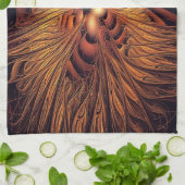 Linge De Cuisine Filaments de flamme (Plié)