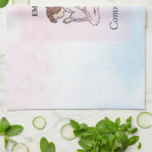 Linge De Cuisine Fille, ange de première communion (Plié)